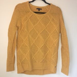 Mustard yellow sweater